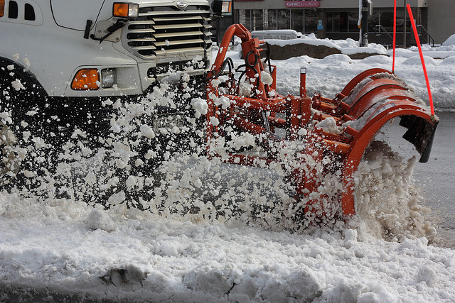 Driving with Snow Plows